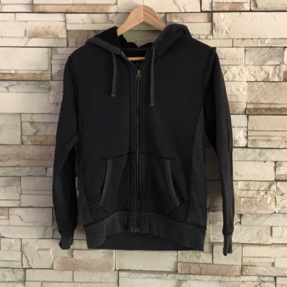 AUTHENTIC J. CREW SHERPA LINED OUTERWEAR FLEECE FULL ZIP JACKET